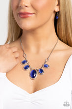 Load image into Gallery viewer, A BEAM Come True - Blue Necklace - Paparazzi Jewelry
