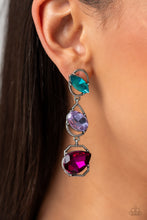 Load image into Gallery viewer, Dimensional Dance - Multi Post Earrings - Paparazzi Jewelry
