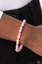 Load image into Gallery viewer, Ethereally Earthy - Pink Bracelet - Paparazzi Jewelry
