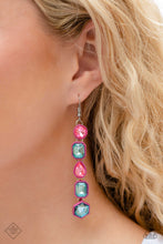 Load image into Gallery viewer, Developing Dignity - Pink Earrings - Paparazzi Jewelry

