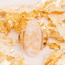 Load image into Gallery viewer, Shimmery Sovereign - White Ring - Paparazzi Jewelry
