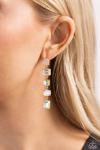 Load image into Gallery viewer, Sophisticated Stack - Gold Post Earrings - Paparazzi Jewelry
