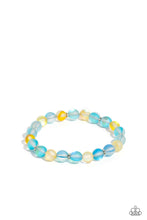 Load image into Gallery viewer, paparazzi-accessories-clear-craze-blue-bracelet
