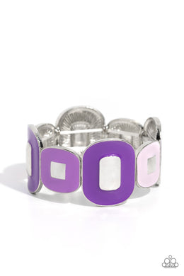 paparazzi-accessories-painted-pairing-purple-bracelet