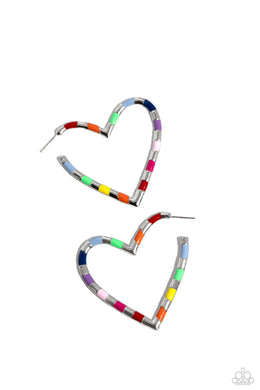 paparazzi-accessories-striped-sweethearts-multi-earrings