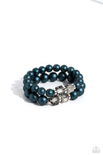 Load image into Gallery viewer, paparazzi-accessories-shopaholic-showdown-blue-bracelet
