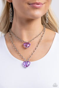 Layered Love - Purple Necklace - Paparazzi Jewelry