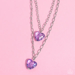 Layered Love - Purple Necklace - Paparazzi Jewelry