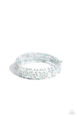 paparazzi-accessories-coiled-candy-white-bracelet