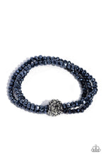 Load image into Gallery viewer, paparazzi-accessories-twisted-theme-blue-bracelet
