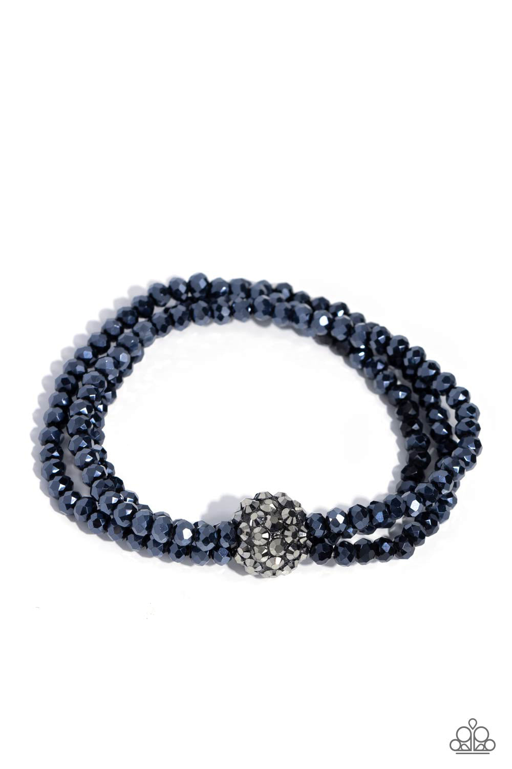 paparazzi-accessories-twisted-theme-blue-bracelet