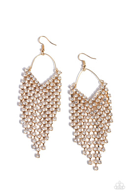 paparazzi-accessories-v-fallin-gold-earrings