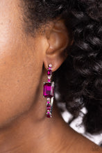 Load image into Gallery viewer, Elite Ensemble - Pink Earrings - Paparazzi Jewelry
