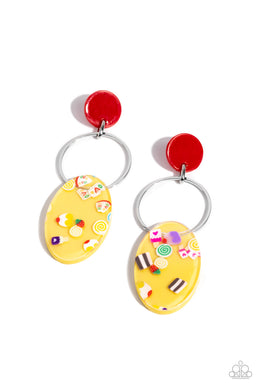 paparazzi-accessories-seize-the-sweets-multi-post earrings