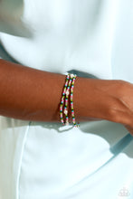 Load image into Gallery viewer, Colorblock Cache - Green Bracelet - Paparazzi Jewelry
