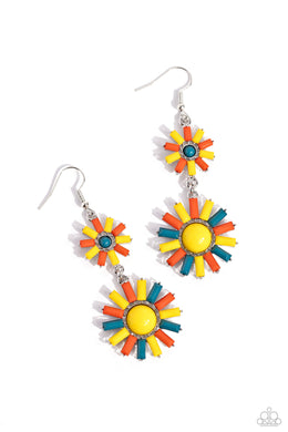paparazzi-accessories-sun-wild-yellow-earrings