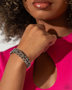 Endless Energy - Black Bracelet - Paparazzi Jewelry