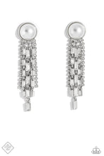 Load image into Gallery viewer, paparazzi-accessories-genuinely-gatsby-white-post earrings
