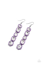 Load image into Gallery viewer, paparazzi-accessories-developing-dignity-purple-earrings

