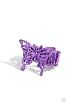 paparazzi-accessories-playfully-polished-purple-ring