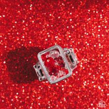 Load image into Gallery viewer, Encased Envy - Red Ring - Paparazzi Jewelry
