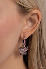 Load image into Gallery viewer, Whimsical Waltz - Purple Earrings - Paparazzi Jewelry
