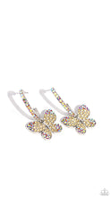 Load image into Gallery viewer, paparazzi-accessories-whimsical-waltz-yellow-earrings
