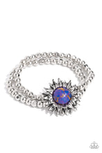 Load image into Gallery viewer, paparazzi-accessories-sunflower-serenity-purple-bracelet
