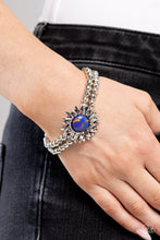 Load image into Gallery viewer, Sunflower Serenity - Purple Bracelet - Paparazzi Jewelry
