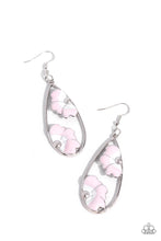Load image into Gallery viewer, paparazzi-accessories-airily-abloom-pink-earrings
