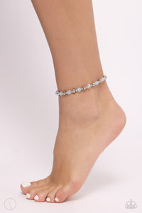 DEW or Die - Blue Anklet - Paparazzi Jewelry