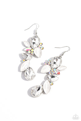 paparazzi-accessories-fancy-flaunter-white-earrings