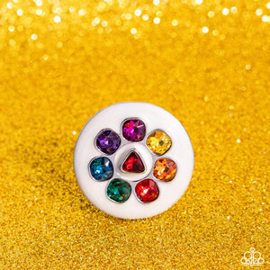 Captivating Centerpiece - Multi Ring - Paparazzi Jewelry