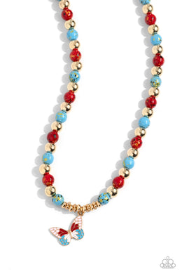paparazzi-accessories-speckled-story-red