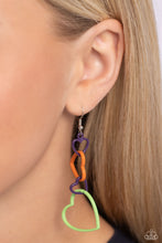 Load image into Gallery viewer, Cascading Crush - Multi Earrings - Paparazzi Jewelry
