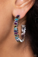 Load image into Gallery viewer, Effortless Emeralds - Multi Earrings - Paparazzi Jewelry
