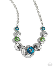 Load image into Gallery viewer, paparazzi-accessories-dragonfly-design-multi-necklace

