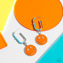 Load image into Gallery viewer, Personable Pizzazz - Orange Earrings - Paparazzi Jewelry
