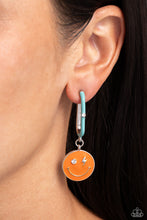 Load image into Gallery viewer, Personable Pizzazz - Orange Earrings - Paparazzi Jewelry

