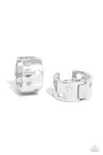 Load image into Gallery viewer, paparazzi-accessories-setting-the-star-high-silver-earrings
