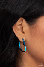 Load image into Gallery viewer, Loving Legend - Blue Earrings - Paparazzi Jewelry
