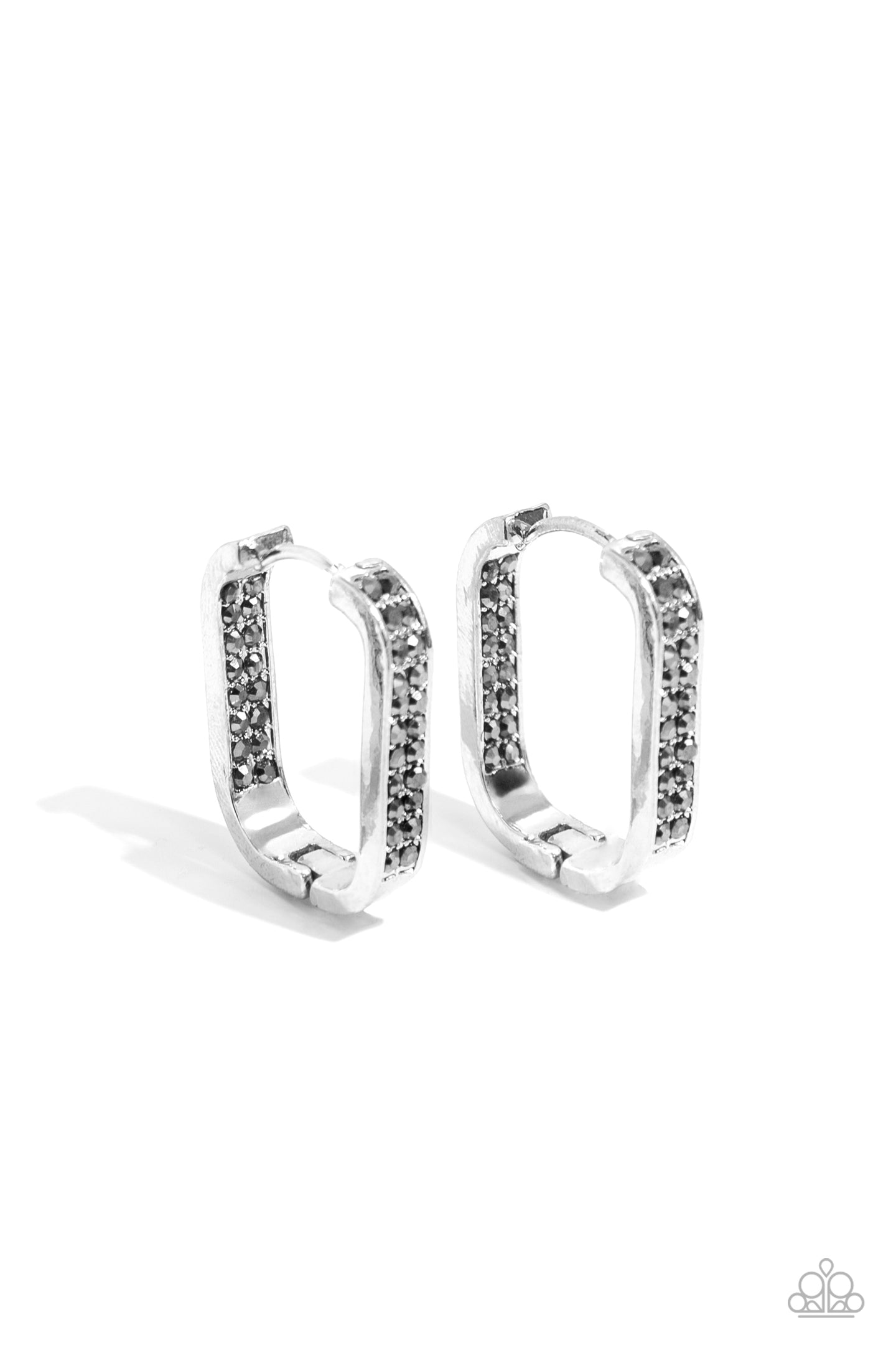 paparazzi-accessories-sinuous-silhouettes-silver-earrings