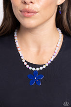 Load image into Gallery viewer, Nostalgic Novelty - Blue Necklace - Paparazzi Jewelry
