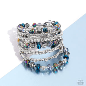 Sizzling Stack - Multi Bracelet - Paparazzi Jewelry