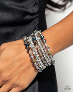 Sizzling Stack - Multi Bracelet - Paparazzi Jewelry