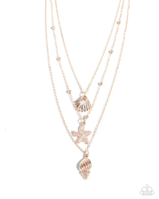 paparazzi-accessories-seashell-sonata-rose-gold