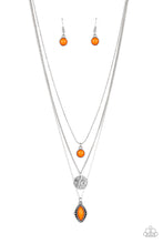 Load image into Gallery viewer, paparazzi-accessories-orange-necklace-8-587
