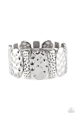 paparazzi-accessories-cave-cache-silver-bracelet