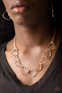 Unbreak My Heart - Rose Gold Necklace - Paparazzi Jewelry