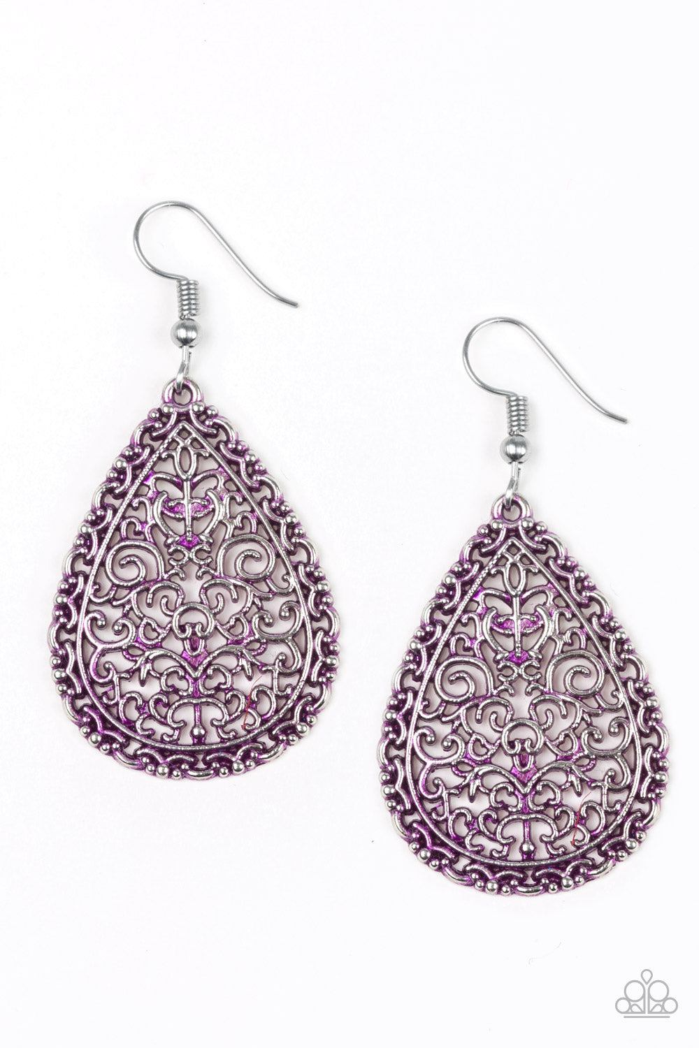 paparazzi-accessories-indie-idol-purple-earrings